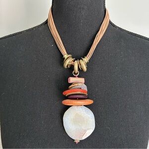 Chico’s Multicolor Pendant Necklace